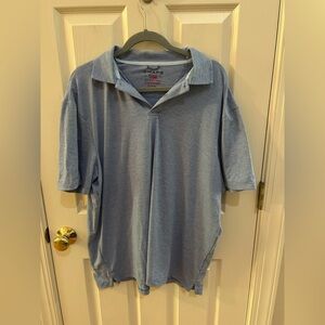 NWOT Chaps Light Blue Everyday Performance Polo Shirt